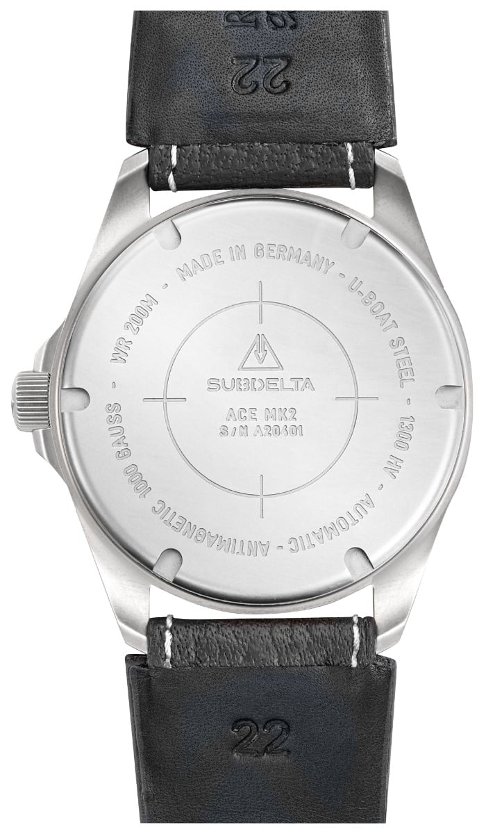 Ace MK2 Destro Black A42-D-BK subdeltawatches