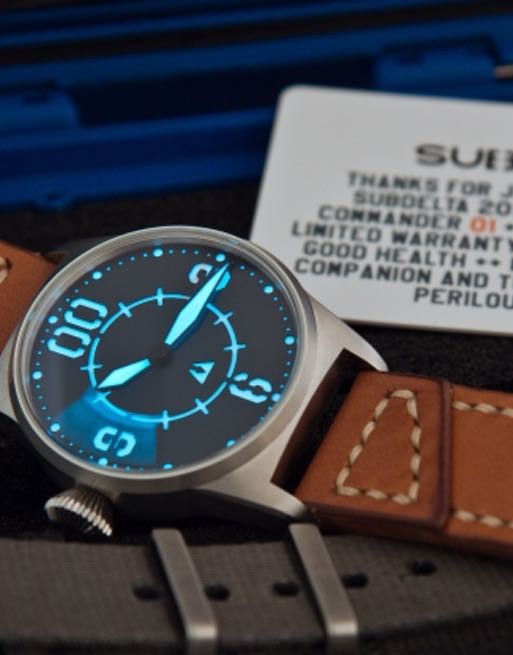 Subdelta Blue Ace Pilot-watch subdeltawatches