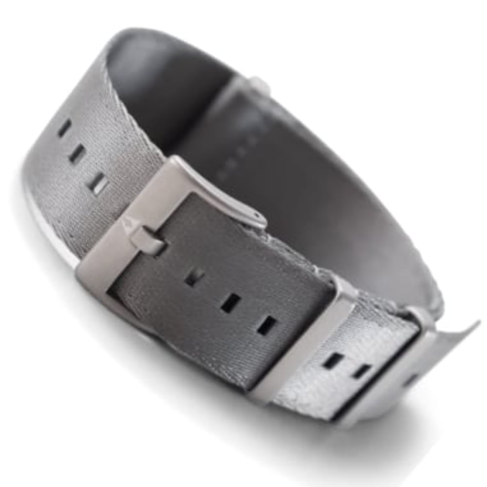 22 mm Seatbelt Singlepass Nato Band Grau