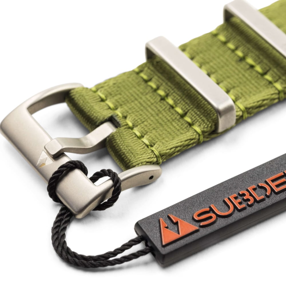 20 mm Seatbelt Singlepass Natoband Olivgrün